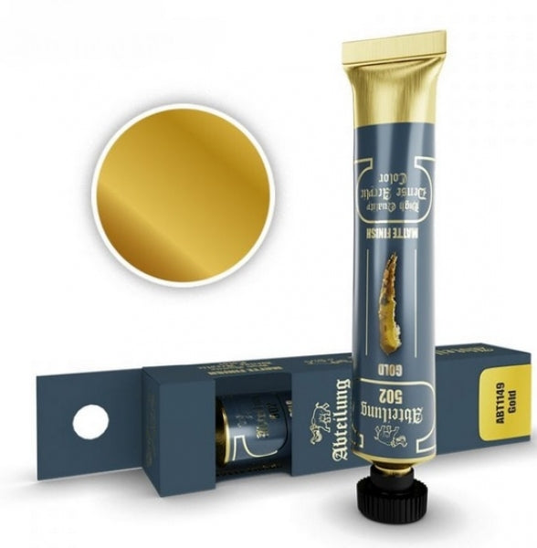 Abteilung 502: High Quality Dense Acrylic Colors - Gold