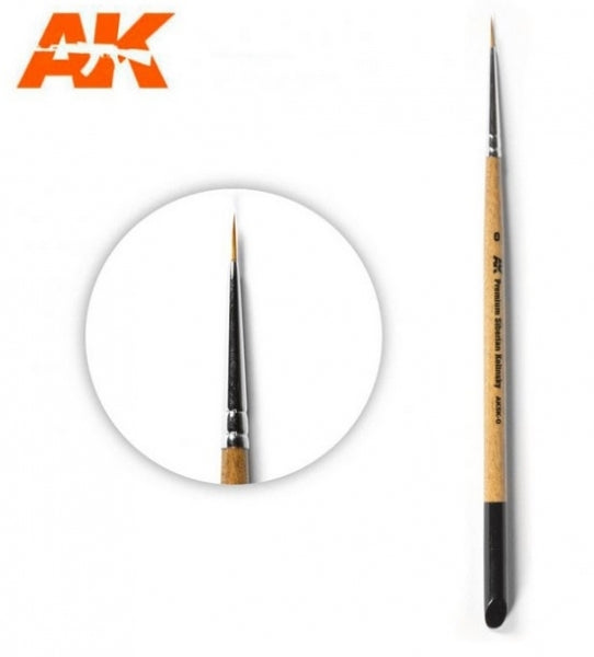 AK-Interactive: Premium Siberian Kolinsky Brush 0