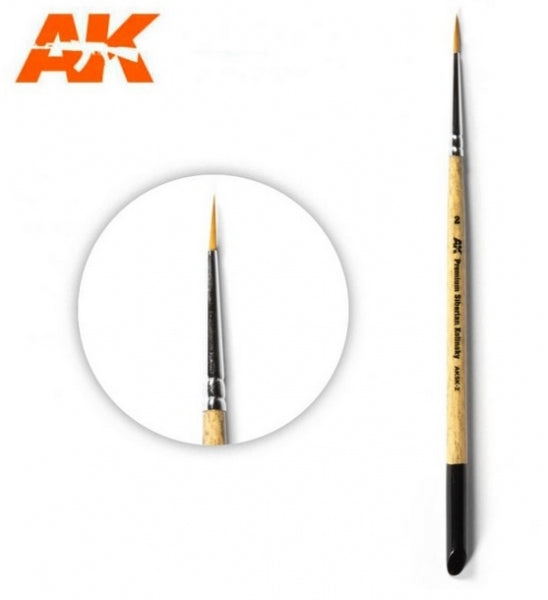 AK-Interactive: Premium Siberian Kolinsky Brush 2