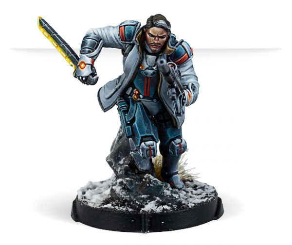 Infinity (#858): John Hawkwood, Merc Officer (K1 Marksman Rifle)