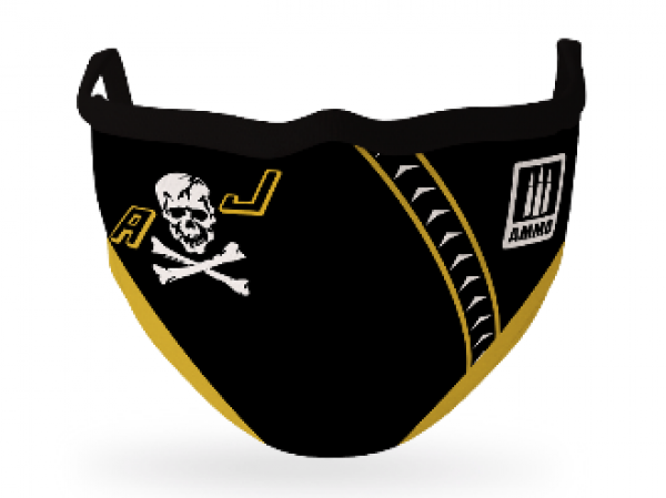 AMMO: Face Mask - Jolly Roger (Hygienic protective mask 100% polyester)