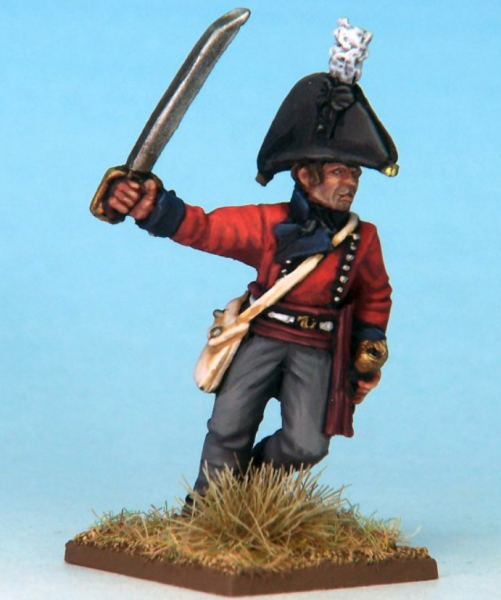 Muskets & Tomahawks: British Regular Infantry Officer (1812)