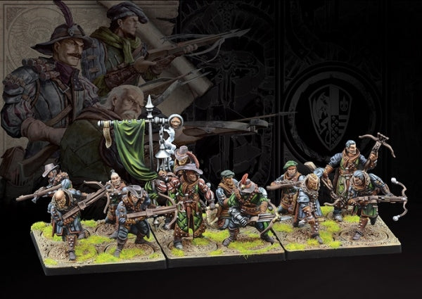 Conquest: Hundred Kingdoms - Hunter Cadre (Dual Kit with Longbowmen)