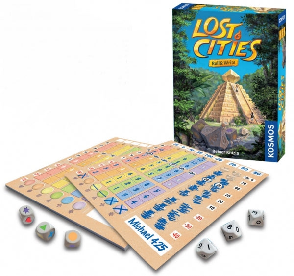 Lost Cities: Roll & Write