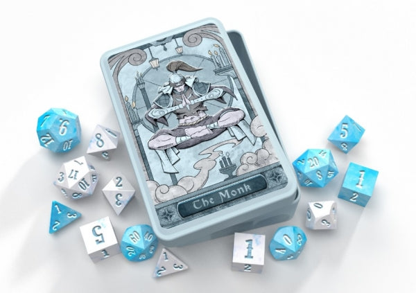 Roleplaying Accessories: Class-Specific Dice Set - Monk (Pathfinder & 5E)