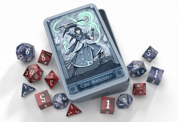 Roleplaying Accessories: Class-Specific Dice Set - Sorcerer (Pathfinder & 5E)