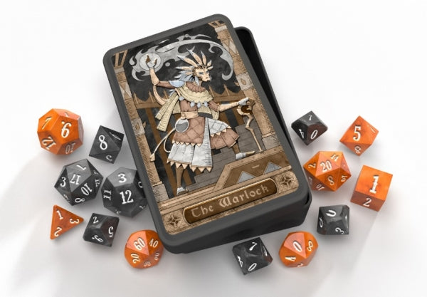 Roleplaying Accessories: Class-Specific Dice Set - Warlock (Pathfinder & 5E)