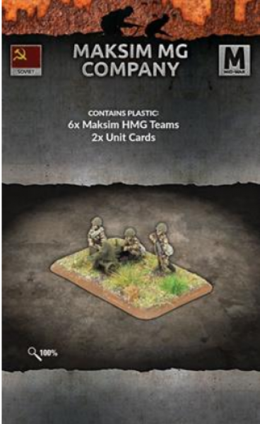 Flames Of War (WWII): (Soviet) Maksim MG Company