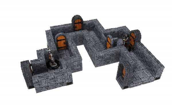 WarLock Dungeon Tiles: Expansion Pack - 1 in Dungeon Straight Walls