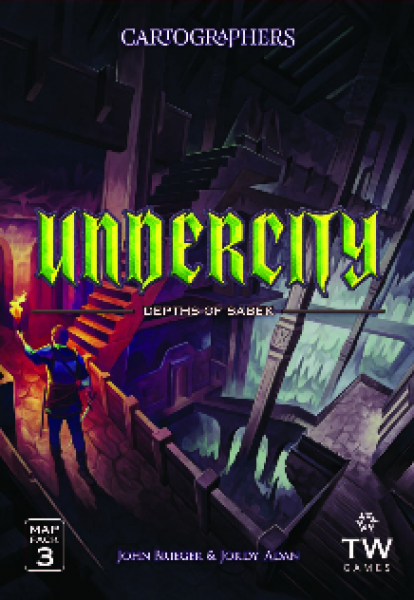 Cartographers: Heroes Map Pack 3 - Undercity