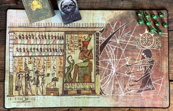 Premium Playmat: Passage of the Traveler Art