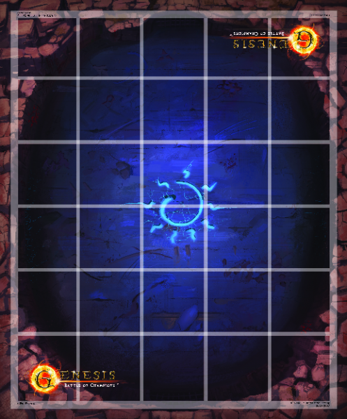 Genesis: Battle of Champions Neoprene Game Mat - Vishud