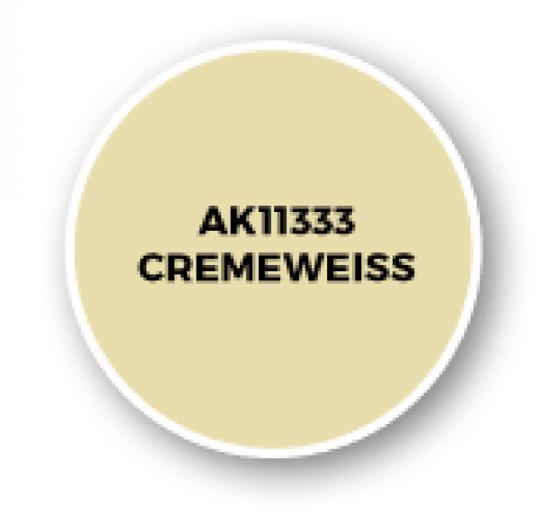 AK-Interactive: AFV Acrylics (3rd Gen) - Cremeweiss