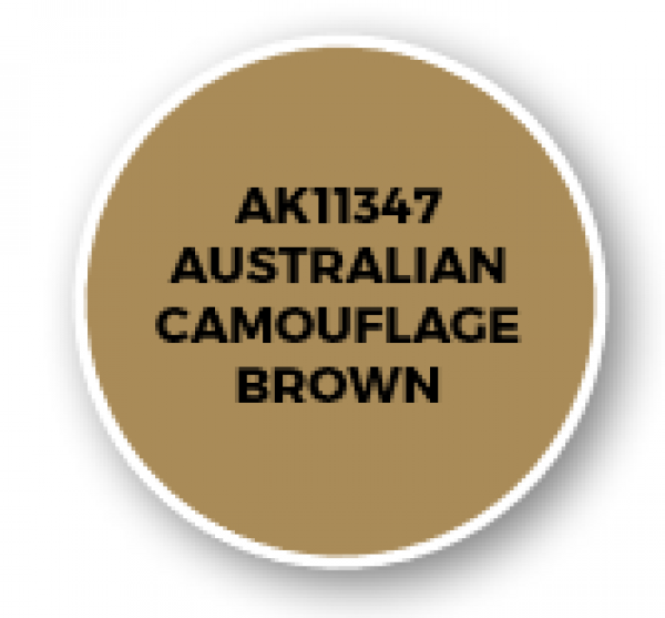 AK-Interactive: AFV Acrylics (3rd Gen) - Australian Camouflage Brown