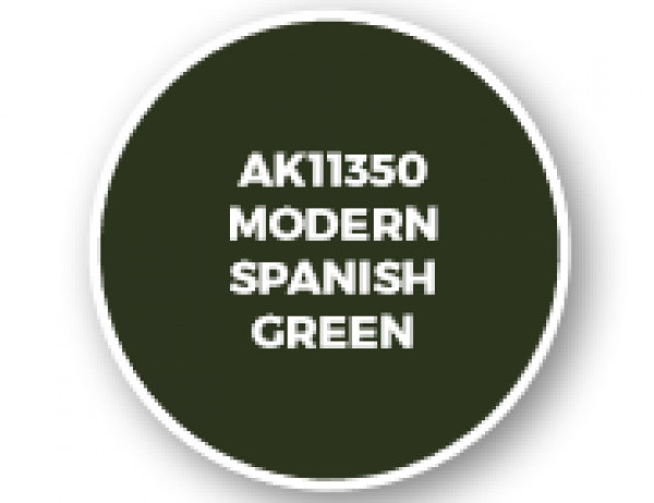 AK-Interactive: AFV Acrylics (3rd Gen) - Modern Spanish Green