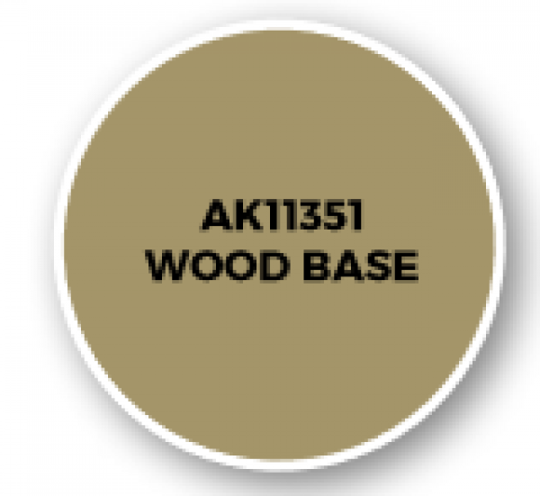 AK-Interactive: AFV Acrylics (3rd Gen) - Wood Base