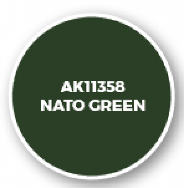 AK-Interactive: AFV Acrylics (3rd Gen) - NATO Green