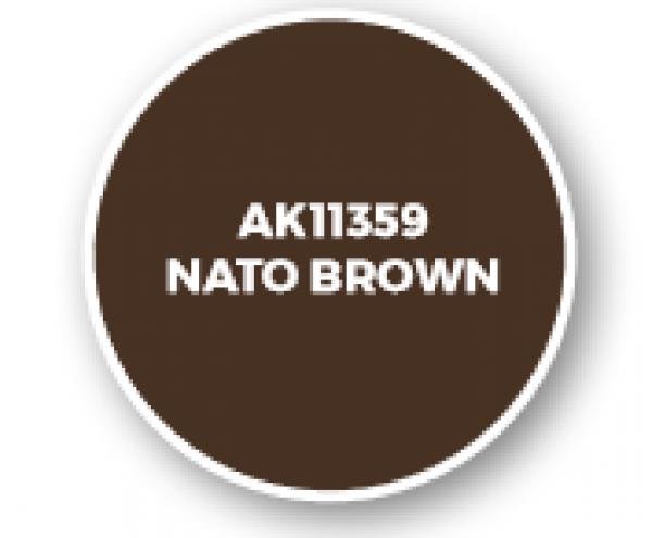 AK-Interactive: AFV Acrylics (3rd Gen) - NATO Brown