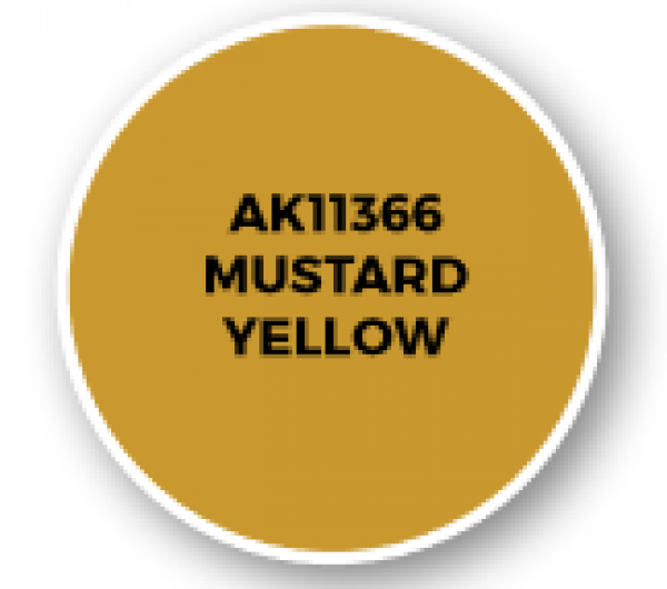 AK-Interactive: AFV Acrylics (3rd Gen) - Mustard Yellow