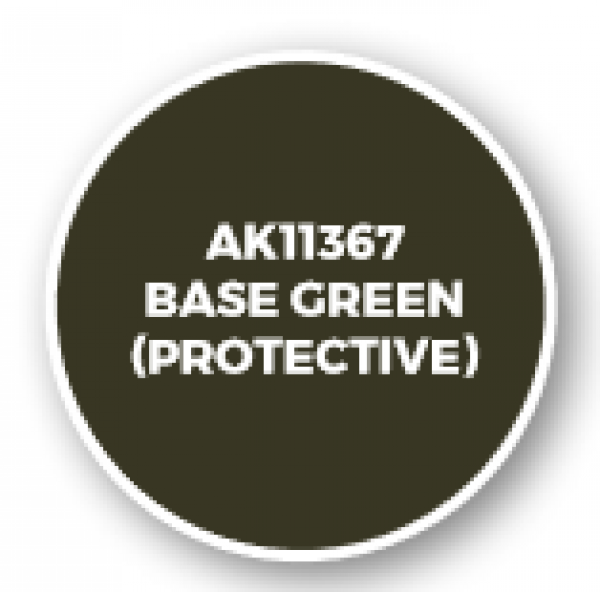 AK-Interactive: AFV Acrylics (3rd Gen) - Base Green (Protective)