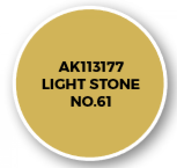 AK-Interactive: AFV Acrylics (3rd Gen) - Light Stone No.61