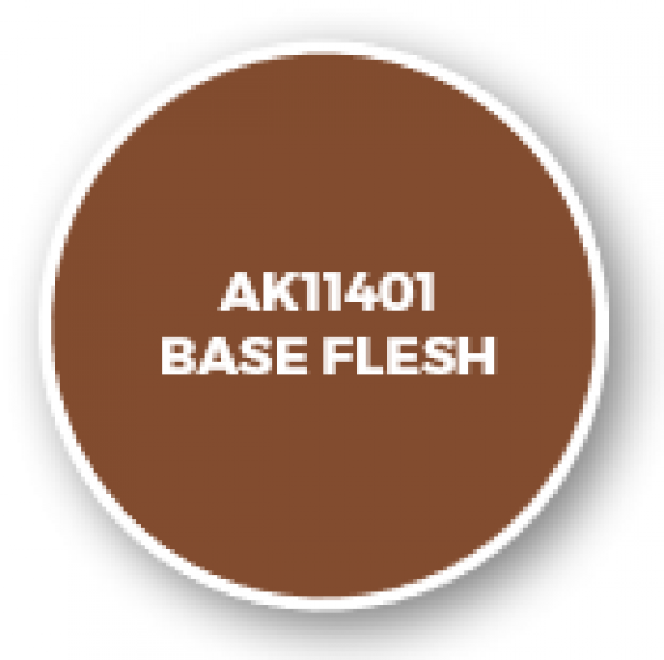 AK-Interactive: Figure Series Acrylics (3rd Gen) - Base Flesh
