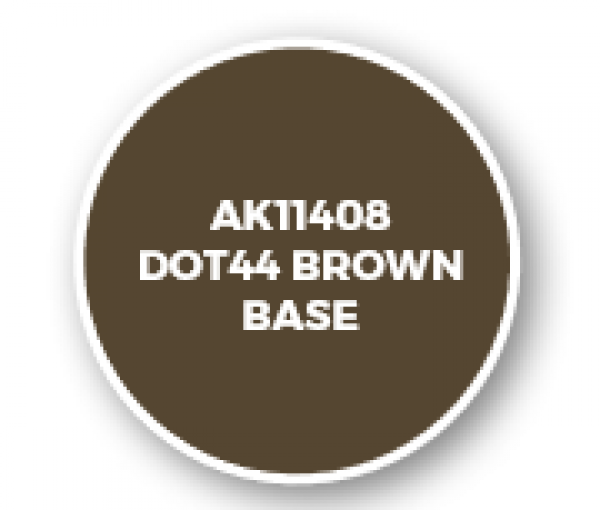 AK-Interactive: Figure Series Acrylics (3rd Gen) - Dot44 Brown Base