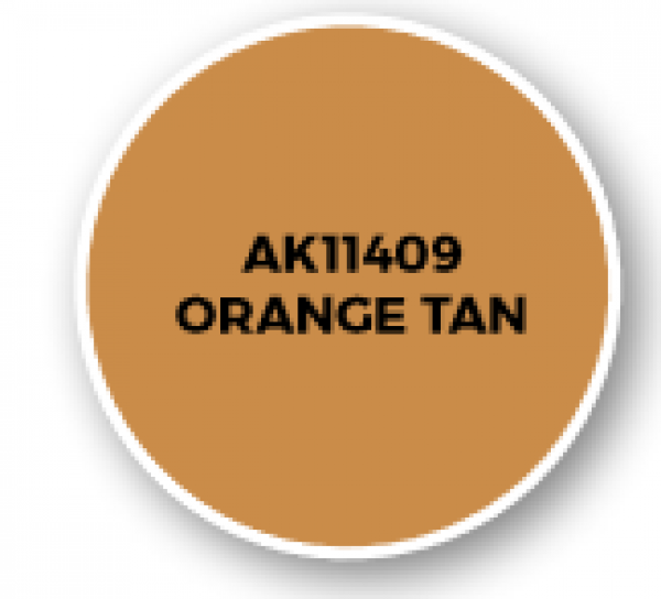 AK-Interactive: Figure Series Acrylics (3rd Gen) - Orange Tan