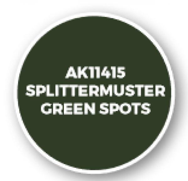 AK-Interactive: Figure Series Acrylics (3rd Gen) - Splittermuster Green Spots