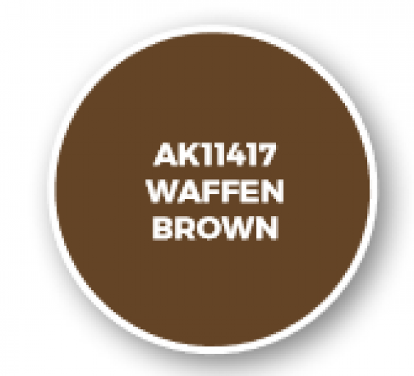 AK-Interactive: Figure Series Acrylics (3rd Gen) - Waffen Brown