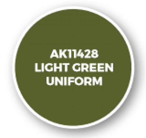 AK-Interactive: Figure Series Acrylics (3rd Gen) - Light Green Uniform
