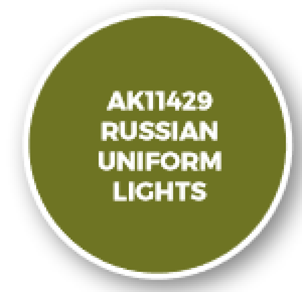 AK-Interactive: Figure Series Acrylics (3rd Gen) - Russian Uniform Lights
