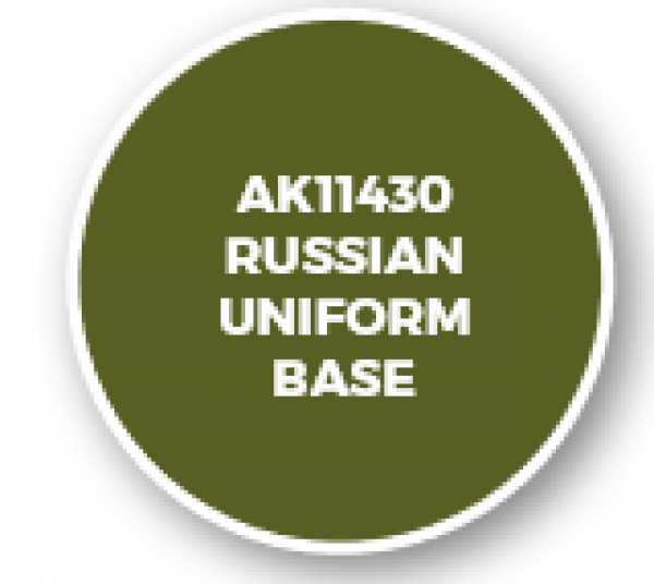 AK-Interactive: Figure Series Acrylics (3rd Gen) - Russian Uniform Base