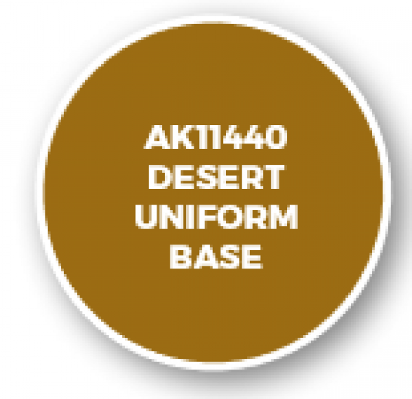 AK-Interactive: Figure Series Acrylics (3rd Gen) - Desert Uniform Base