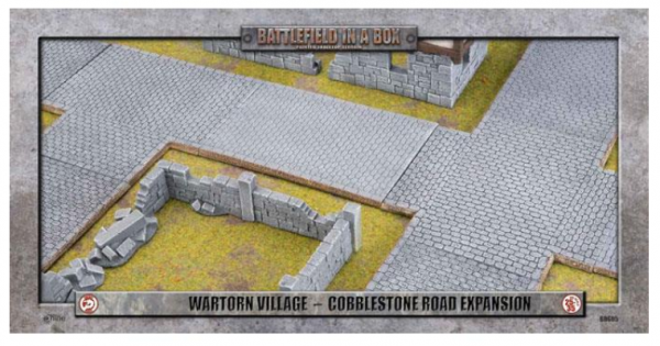 Battlefield in a Box: Wartorn Village - Cobblestone Road Expansion