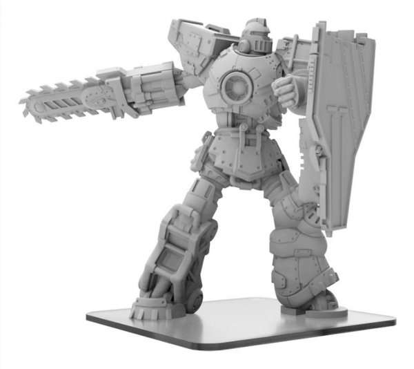 Monsterpocalypse: Earth Knight – Green Fury Monster (metal/resin)