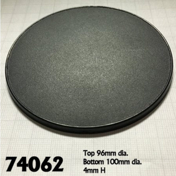 Bases: 100mm Round Gaming Base (4)