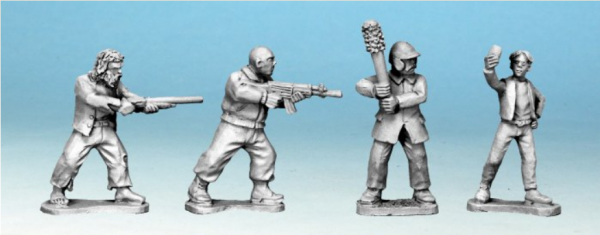Crusader Miniatures: Apocalypse Survivors III (4)
