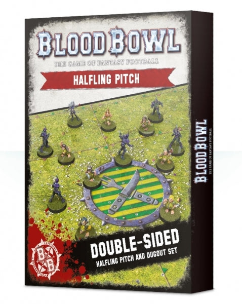 Blood Bowl: Halfling Team Pitch & Dugouts (2021)