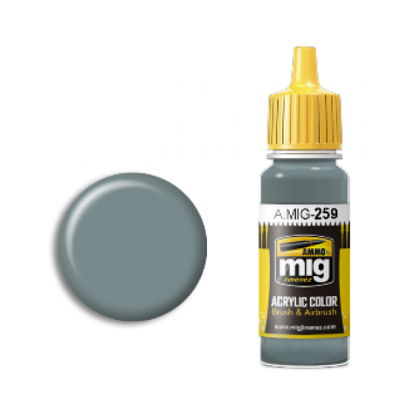 AMMO Acrylic Aircraft Colors: IJA Grey (Blue) Green (17ml)