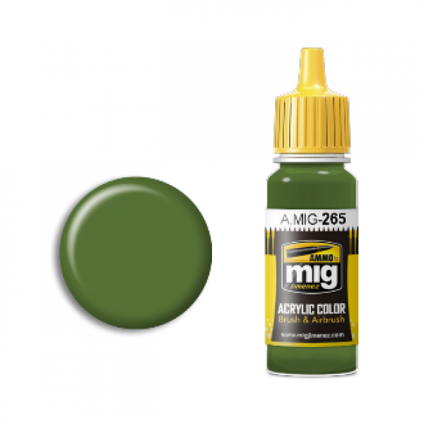 AMMO Acrylic Aircraft Colors: IJN Mitsubishi Green (17ml)