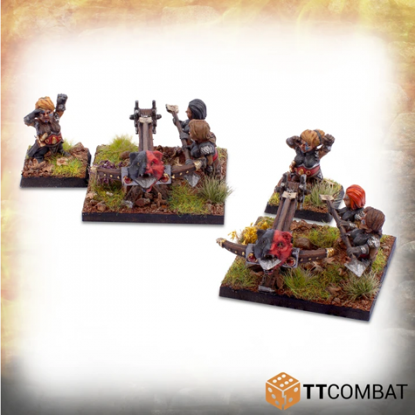 28mm Fantasy: Halfling Shield Maiden Bolt Throwers