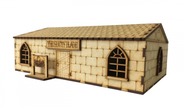 28mm Terrain: Roleplay Game Scenics - Rusty Blade Tavern