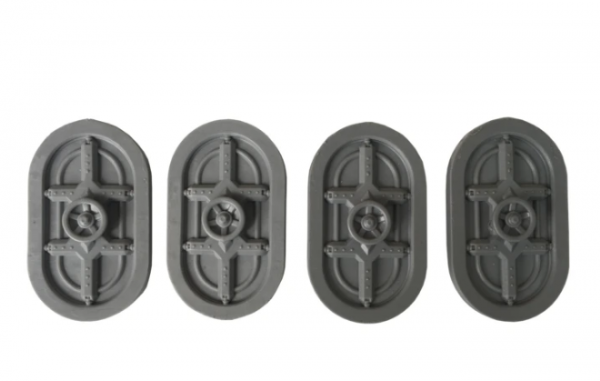 28mm Terrain: (Industrial Hive) Door Hatches B (RESIN)