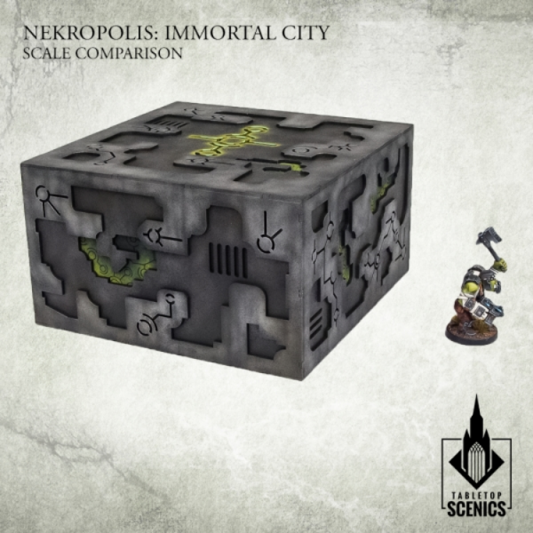 Kromlech Tabletop Scenics: Nekropolis Immortal City - Nekropolis Mastaba Center