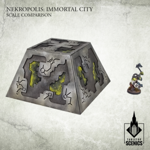 Kromlech Tabletop Scenics: Nekropolis Immortal City - Nekropolis Mastaba Apex
