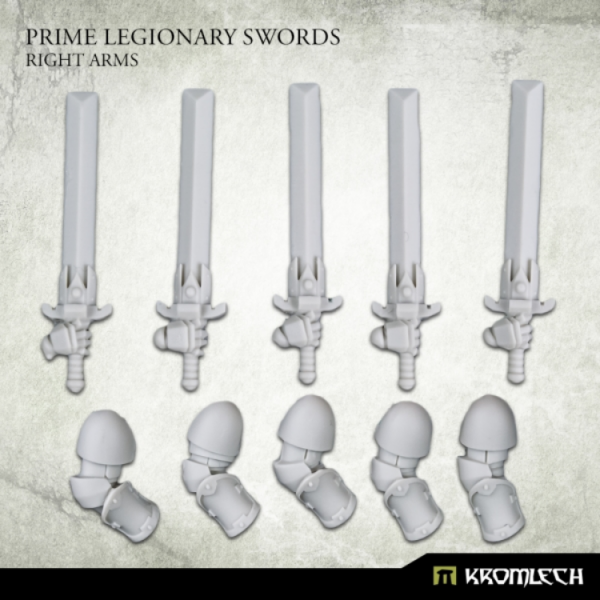 Conversion Bitz: Prime Legionaries CCW Arms - Swords [right] (5)