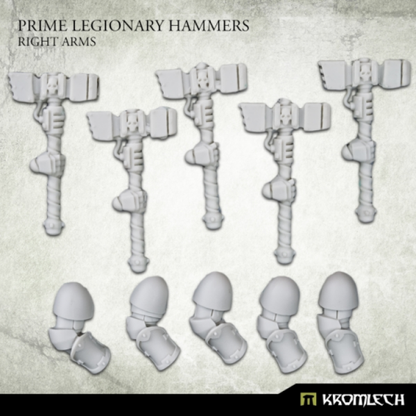 Conversion Bitz: Prime Legionaries CCW Arms - Hammers [right] (5)