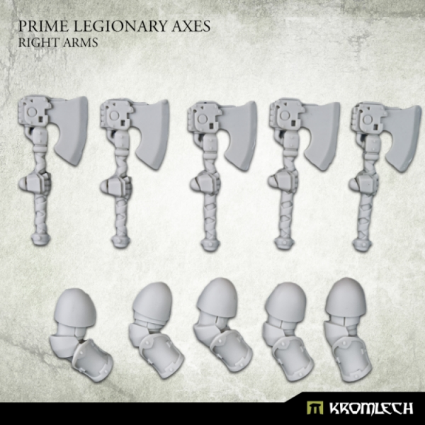 Conversion Bitz: Prime Legionaries CCW Arms - Axes [right] (5)