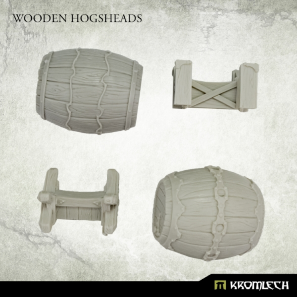 Kromlech Conversion Bitz: Wooden Hogsheads (2)